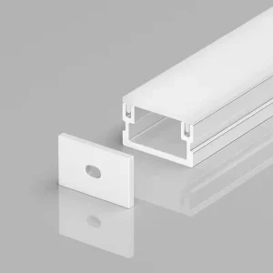 LED Floor Light Aluminum Profile 21x11mm Recessed Under Ground Light Extruded Strip Channel Waterproof Indoor Outdoor