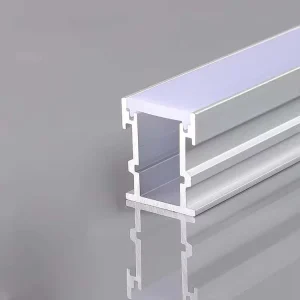 LED Floor Light Aluminum Profile 21x26mm Recessed Under Ground Light Extruded Strip Channel Waterproof Indoor Outdoor