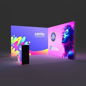 LED Frameless Fabric Light Box Aluminum PVC Frame Advertising LED Light Box Exhibition Stand LED Light Box Trade Show