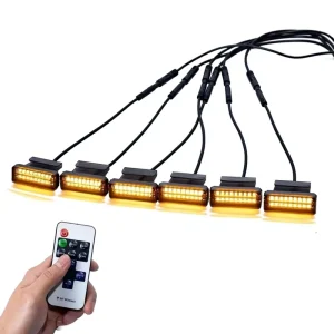 LED Grille Lights 2nd Generation for Haval H9 Off-Road Retrofit Upgrade Exterior Modification Parts