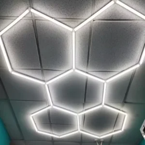 LED Hexagon Exhibition Light Flexible Lighting Ideal for Trade Show Booths Exhibitions