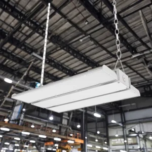 LED High Bay Light 100W 200W 300W Dimmable CCT Tunable Foldable Industrial Lighting IP30 Waterproof for Warehouse