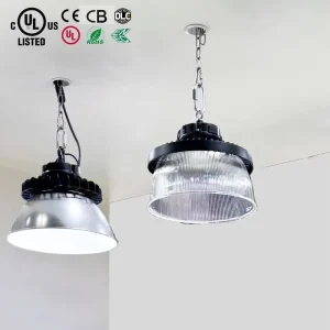 LED High Bay Light 150W 160LM/W UFO High Bay Light 60W 80W 100W 200W 240W 300W IP65 for Gymnasium Warehouse Workshop Lighting