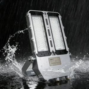 LED High Intensity Explosion proof Street Light IP66 Rated 6000K Outdoor for Metallurgical Coking Plant Oil Petrol Use