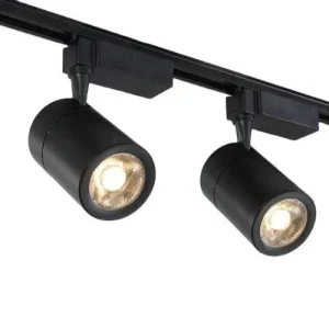 LED High Lumen Double Head Suspended COB Led Lamp Shop Focus Retail Pendent Lighting Spotlight Magnetic Rail Tracking Light