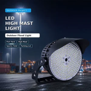 LED High Mast Light Heavy Duty Flood Lamp for Airport Apron Parking Lot Sports Field and Industrial Area Project Use