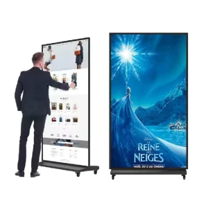 LED Holographic Invisible Advertising for Airport Retail Concession Free Shop Transparent See-Through Design No View Blocking