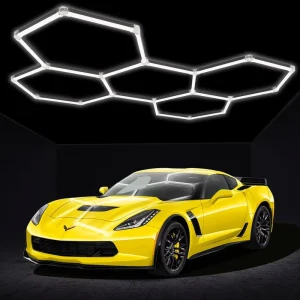 LED Honeycomb Hexagon Light for Trade Show Booth Design Exhibition Hall Lighting Creative Display Lamp