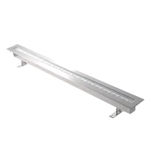 LED IP68 Waterproof Stainless Steel Outdoor Theme Park Rectangular Underground Linear Wall Washer Light