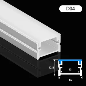 LED Inground Linear Light Aluminum Profile Recessed Floor Lighting Channel for Outdoor Landscape