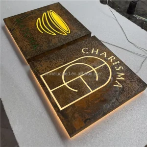 LED Light Box Display Outdoor Indoor Iron Advertising Acrylic Light Box Sign Boards for Business