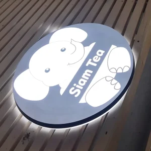 LED Light Box Rectangular Light Box Custom Electronic Signs Advertising Light Boxes Sign Round Lightbox