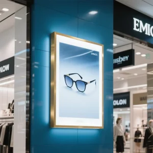 LED Light-Emitting Vinyl Banner Light Box Customized Shape Weatherproof High Brightness 3000 Lumens Outdoor Large Advertising