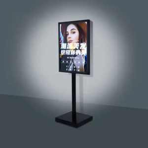 LED Light Floor Stand Display Box Advertising Promotion Stand Lightbox Backlight