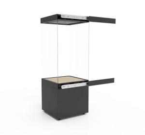 LED Lighted Exhibition Stand Museum Heritage Antique Showcase