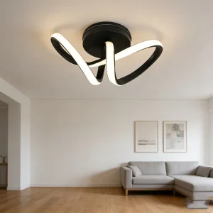 LED Lights for Home Ceiling for Modern PVC Iron Decorative Ceiling Light Apartment China Factory Dining Shop Lights Ceiling