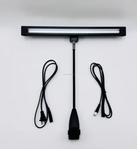 LED Linear Exhibition Lamp for Trade Show Booths 21W Adjustable Display Lighting IP44 Rated 92 SMD LEDs 120 Beam Angle
