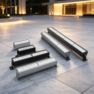 LED Linear Flood Light 100W 150W 200W IP66 Waterproof Industrial Warehouse Workshop Garage Gym Commercial Lighting Fixture
