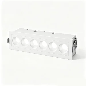 LED Linear Grille Light Aluminum Recessed Ceiling Spotlight Anti Glare Design for Living Room Home Lighting