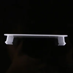LED Linear Light Diffuser PC Extruded Profile Large Size Custom Processing Highly Transparent Anti Glare Aluminum Frame Cover