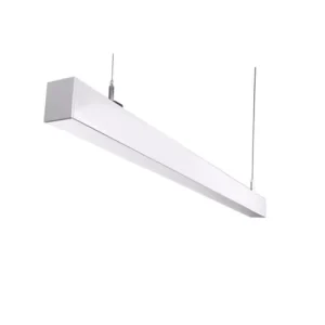LED Linear Light Led Stripe Light Office Chandelier Modern Minimalist Shape Line Light Ceiling Light