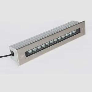 LED Linear Outdoor Underground Light Stainless Steel & Aluminum Construction IP67 Rated