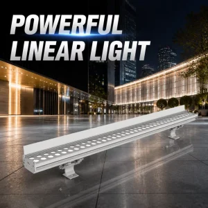 LED Linear Wall Washer Light IP65 Outdoor Facade Projection Lamp 48W 60W 72W High Power Architectural Window Linear Lighting