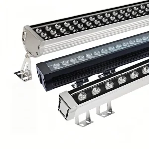 LED Long Strip Wall-Washing Light Line Floodlight Lamp Bar Building Lighting Outdoor Advertising Exterior Wall Contour Lights
