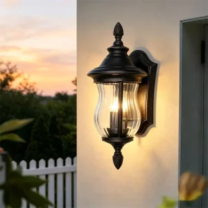LED Modern Square Outdoor Waterproof Aluminum Wall Lamps Wall Mounted Light for Commercial Garden