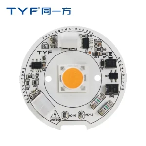 LED Module AC Voltage High Power 18-24W High Rendering Index Warm White 3-Year Warranty For Commercial Lighting Low Flicker