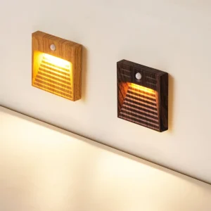 LED Motion Sensor Night Light 600mAh Rechargeable Magnetic Wall Night Lamp for Bedroom Stair Hallway Closet