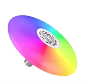 LED Music Light Bulb RGB Color Changing Remote Control Wireless Stereo Audio Speaker Colorful Light