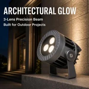 LED Outdoor Flood Light 9W 12W RGBW IP66 Waterproof Aluminum Facade Spotlight Landscape Villa Lawn Lighting Warm White Reflector