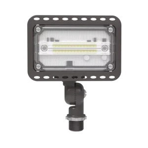 LED Outdoor Knuckle Mount Flood Light 20W Dusk to Dawn Photocell Sensor 5000K Exterior Light for Wall Light Backyard Area