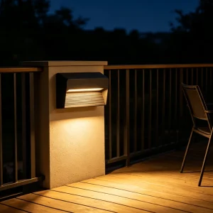 LED Outdoor Step Wall Light Waterproof Aluminum Downward Glow Exterior Wall Lamp Villa Courtyard Stair Fence Garden Lighting