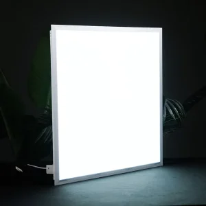 LED Panel Light 600×600 Recessed Aluminum Alloy Ceiling Light 3030 Square Commercial Supermarket Project Flat Light 6500K