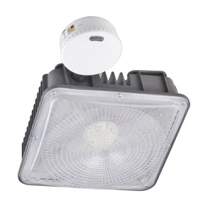 LED Parking Garage Lights 100W 120W Petrol Gas Station Recessed Canopy Lighting
