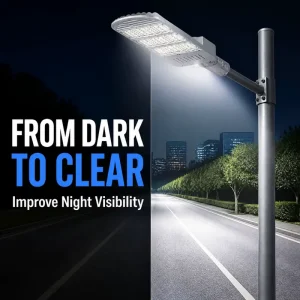 LED Parking Lot Light 100W 150W Shoebox Street Light with Photocell Sensor Dusk to Dawn