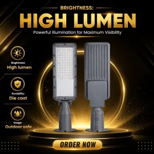 LED Parking Lot Light Dusk Dawn 100W Flood Lamp Outdoor Lighting Pole Mount AC IP65 Commercial Street Area Yard Barn Light 120