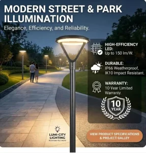 LED Patio Light Solar Garden Path Lights High Lumen Outdoor Lighting Garden Lights IP65 Waterproof for Engineering Projects
