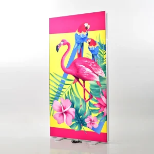 LED Plastic Frame Signs Advertising Light Box Booth Stand