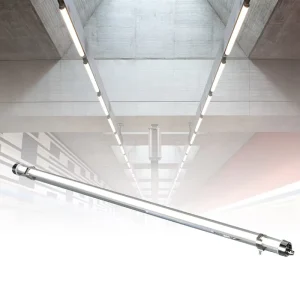 LED Poultry Light 140LM/W IP69K IP67 IK10 4ft 5ft 2ft Waterproof LED Tri Proof Light Slaughterhouses Chicken Coops Cowsheds