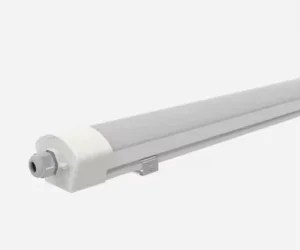 LED Purification Batten Light Fixture Ceiling IP66 Waterproof Tri-Proof 2FT 20W LED Warehouse Lighting Dimmable 3-Year Warranty