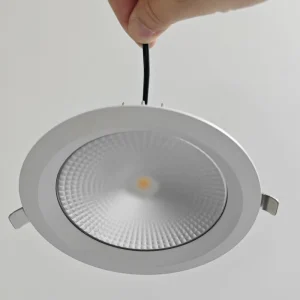 LED Recessed Downlight 8W 12W 15W 20W 30W Tunable CCT Dimming DALI ZigBee Tuya Smart Led Downlight Commercial Lighting for Hotel