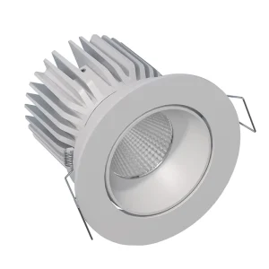 LED Recessed Spotlights with Adjustable Angles High CRI Aluminum Construction Modern Design for Residential Use