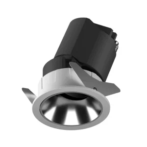 LED Rotatable Spotlight 5W 7W Recessed Hotel Project Adjustable Gimbal Down Light COB Anti Glare Downlight