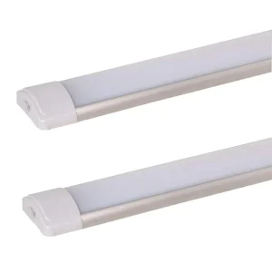 LED Shop Light Fixture Linkable LED Tube Light LED Ceiling Weatherproof 2FT 4FT Batten Lamp 36W 40W 6000K CRI80 220V
