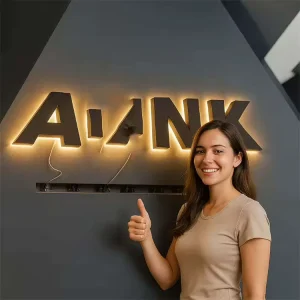 LED Signage Building Signs Led Channel Letters Acrylic Sign for Restaurants Logo