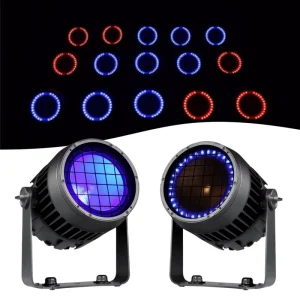 LED Slim Par Beam Angle IP65 RGBALC Infinite Splicing DMX512 Control Mode High Stage Lighting