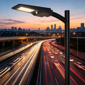 LED Solar Street Light 3000K 4000K 6000K All in One IP65 Waterproof PIR Motion Sensor CE Certified Outdoor Lighting for Roadway